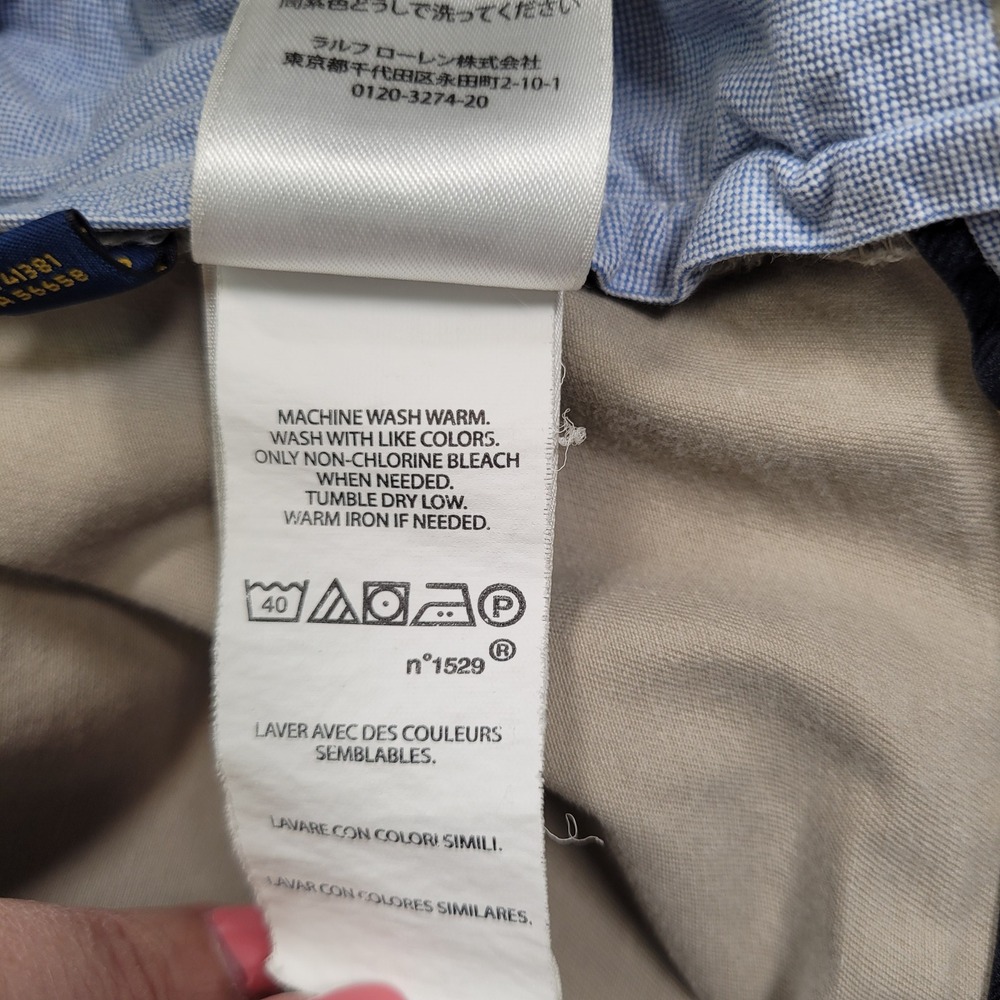 Polo Ralph Lauren Mens Stretch Slim Fit Chino Pants Tan Khaki 36x32 - Picture 11 of 11